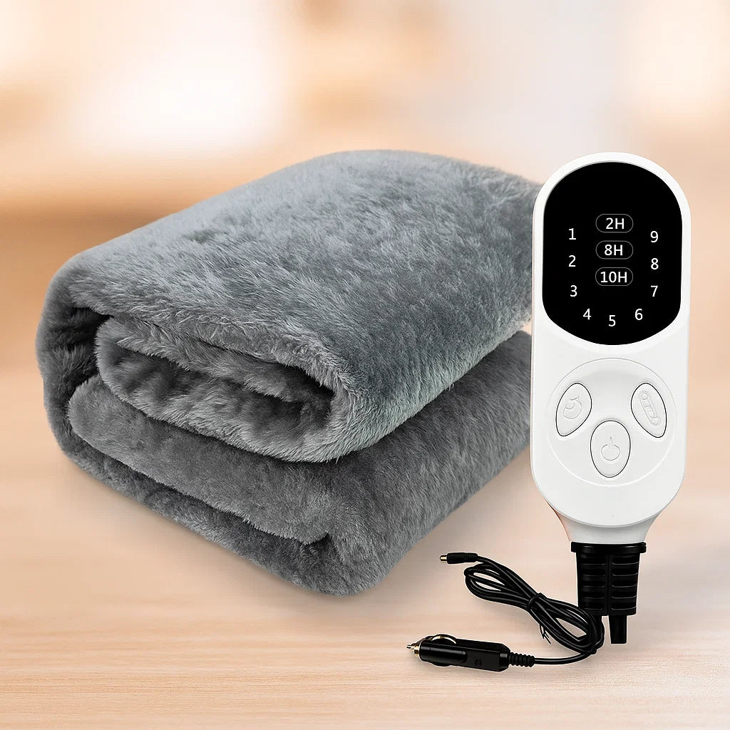 Coperta Elettrica Auto Riscaldata Lavabile Da Viaggio