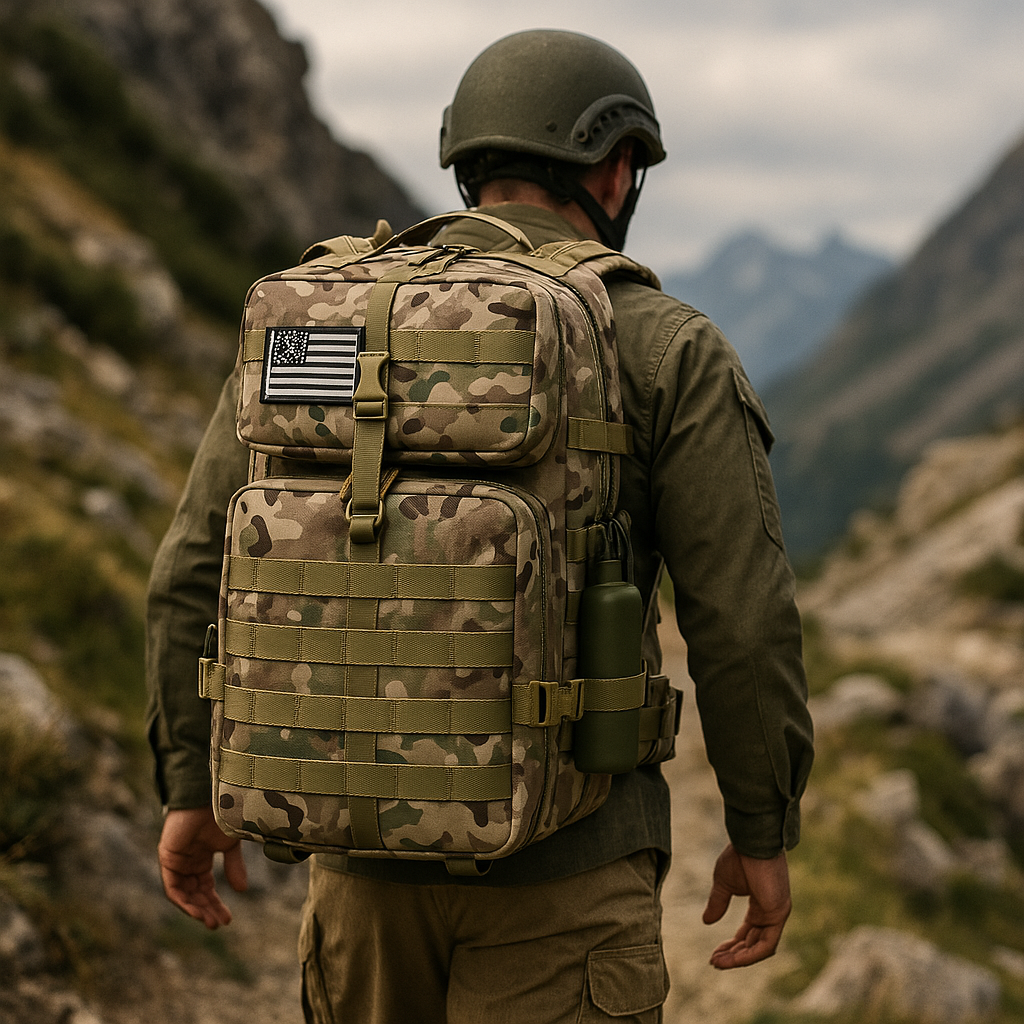 Tactical Backpack 50L Military Outdoor Rucksack