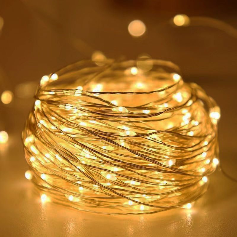 Luci a stringa Fairy a batteria bianco caldo