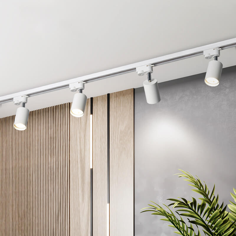 Ceiling Light Modern Black Metal Track Spotlights
