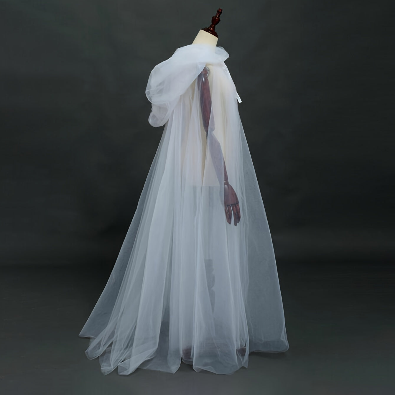 Vestido de Disfraz de Halloween Gótico con Capucha para Mujer | Corsé Maxi