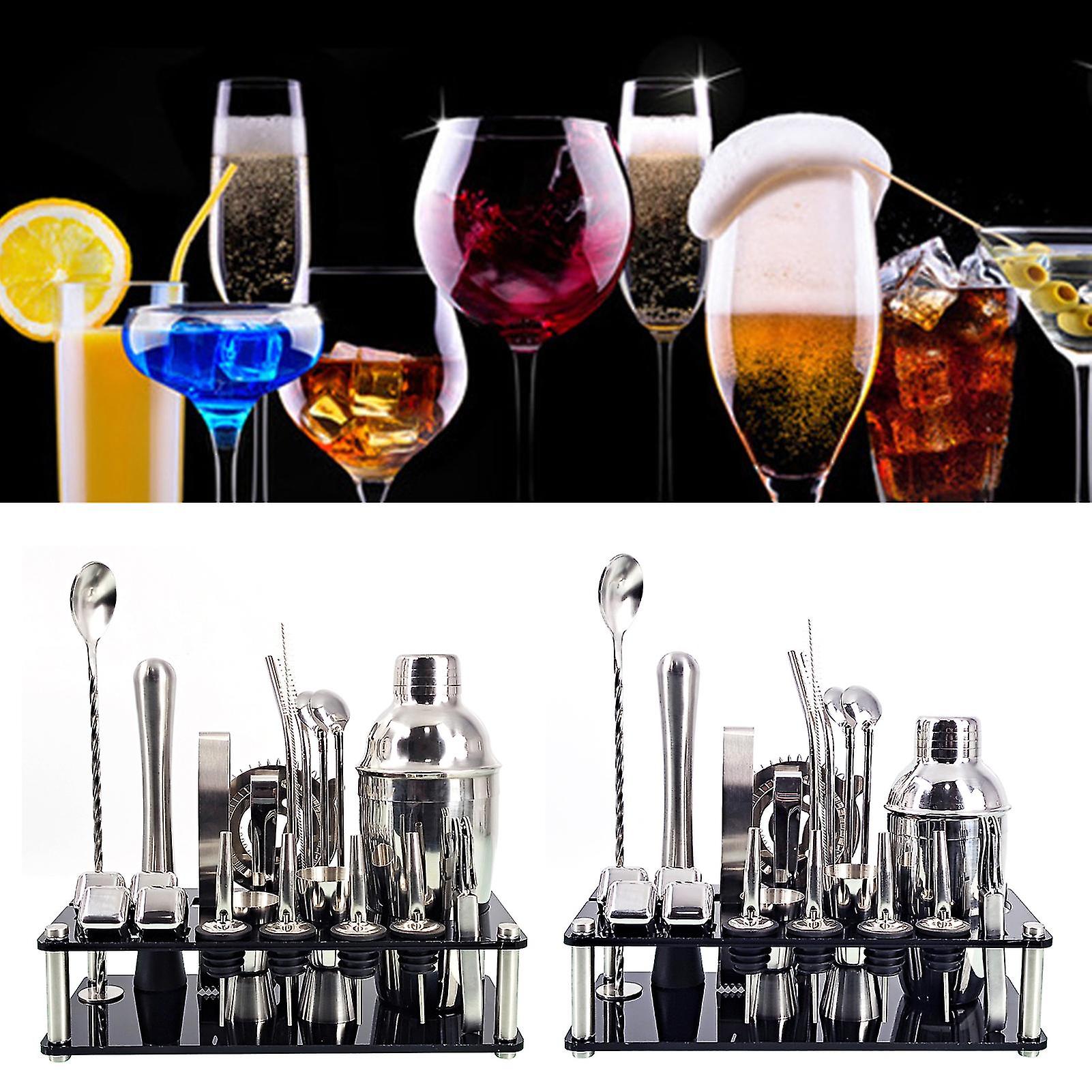 Set de cóctel Kit de herramientas de bar de acero inoxidable