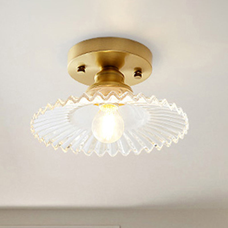 Deckenleuchte Vintage Glas Aufbaustrahler