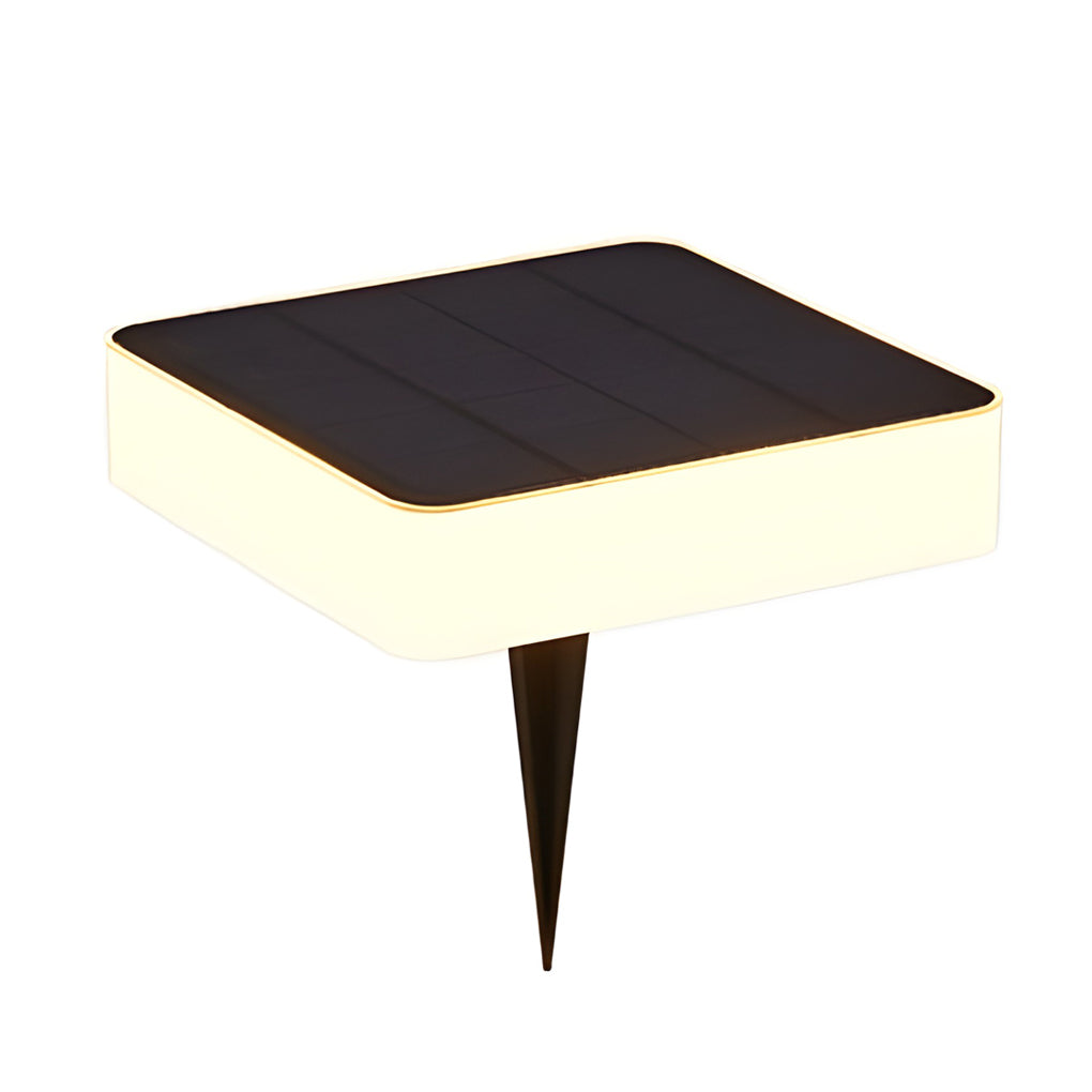 Luci da giardino a LED ad energia solare con dischi da terra