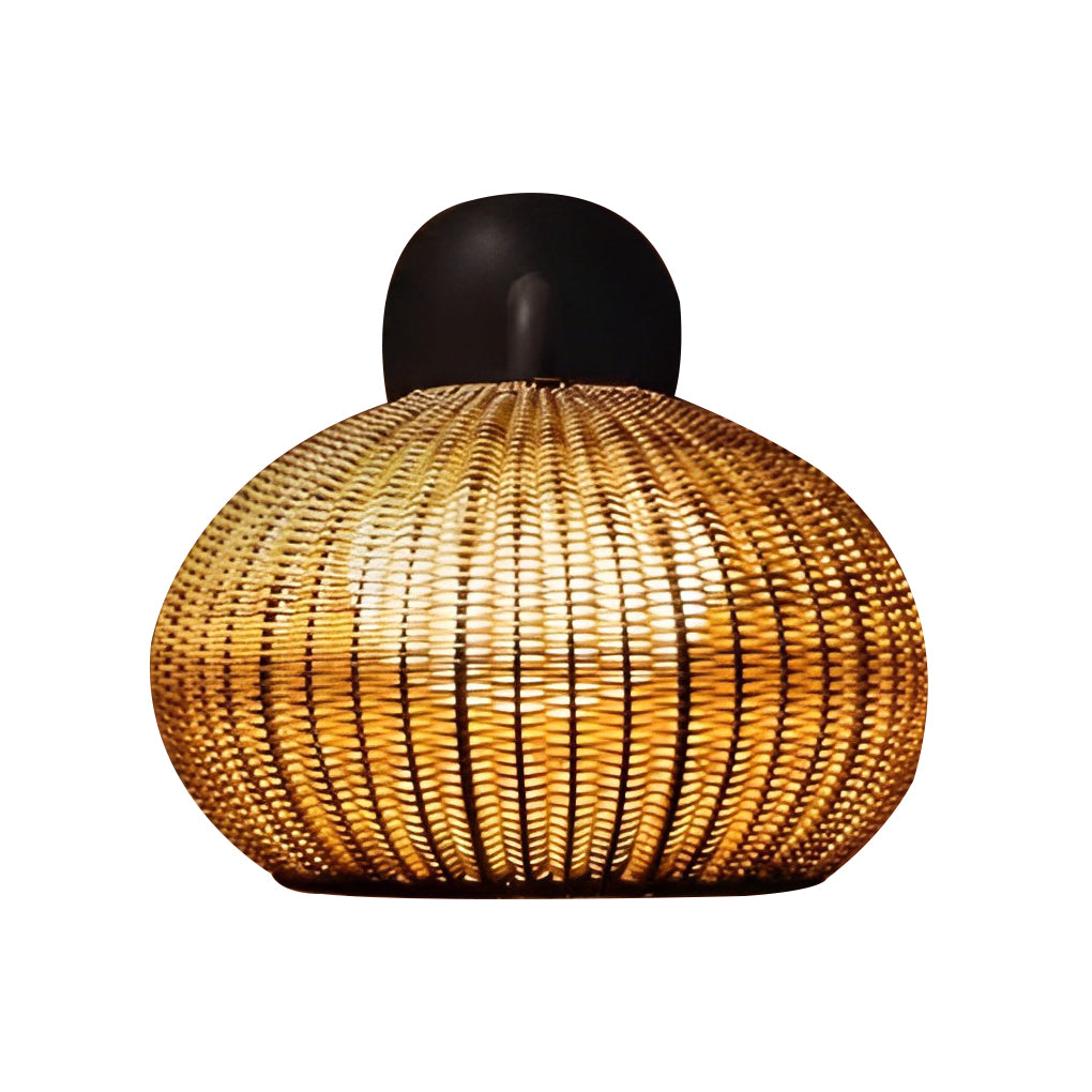 Pendelleuchte Außen Rattan Wasserdichte Lampe