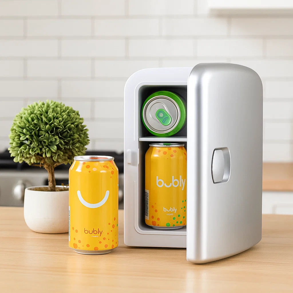 Mini nevera portátil para enfriar y calentar bebidas 4L