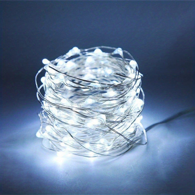 Luci a stringa Fairy a batteria bianco caldo