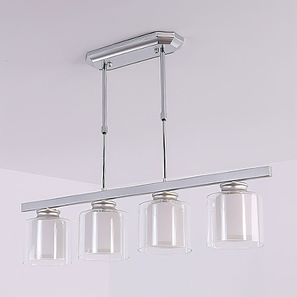 Lampada da soffitto in vetro per isola cucina moderna