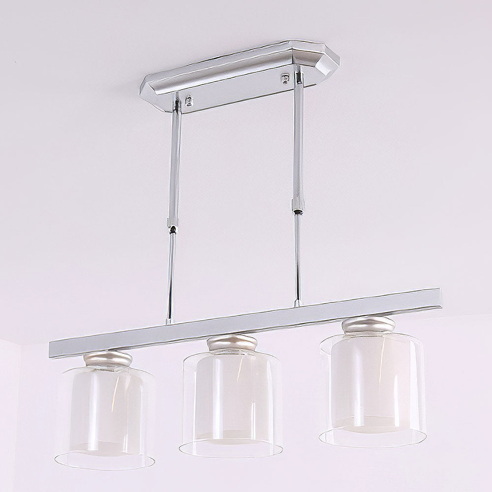 Lampada da soffitto in vetro per isola cucina moderna