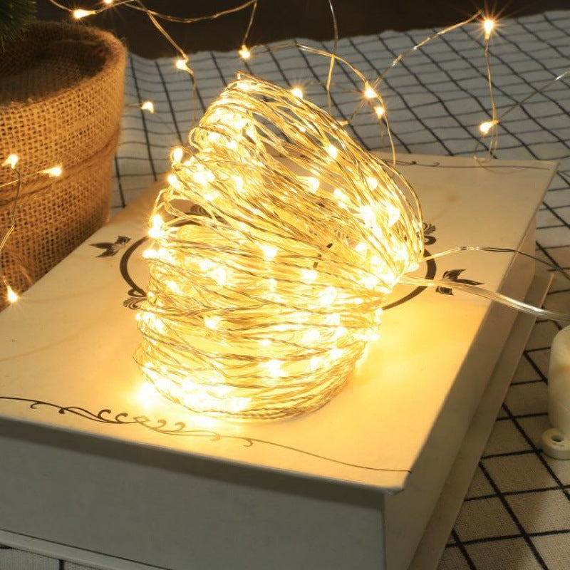 Luci a stringa Fairy a batteria bianco caldo