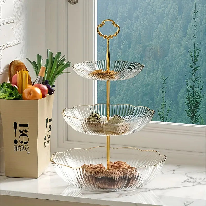 Fruit Bowl Space-Saving Kitchen Storage Rack