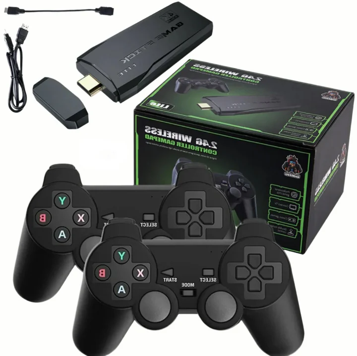 Retro Wireless TV Games Console with Controllers