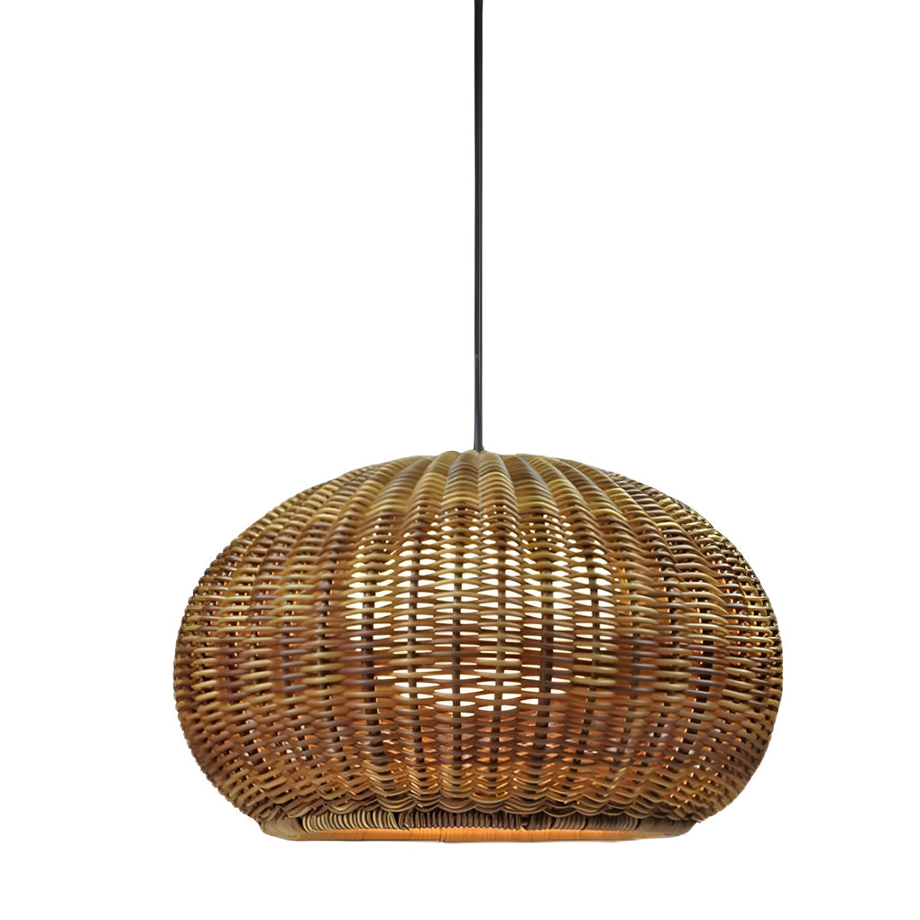 Pendelleuchte Außen Rattan Wasserdichte Lampe