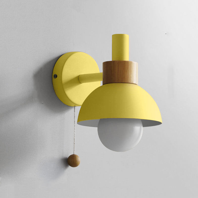 Wandlampe Modern Bunt Metall Kugelschirm