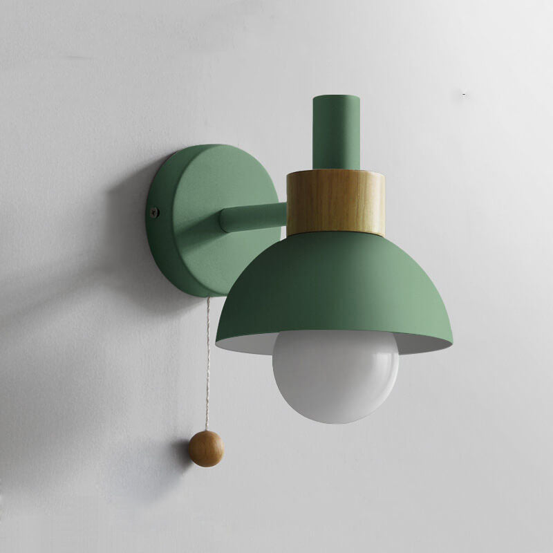 Wandlampe Modern Bunt Metall Kugelschirm