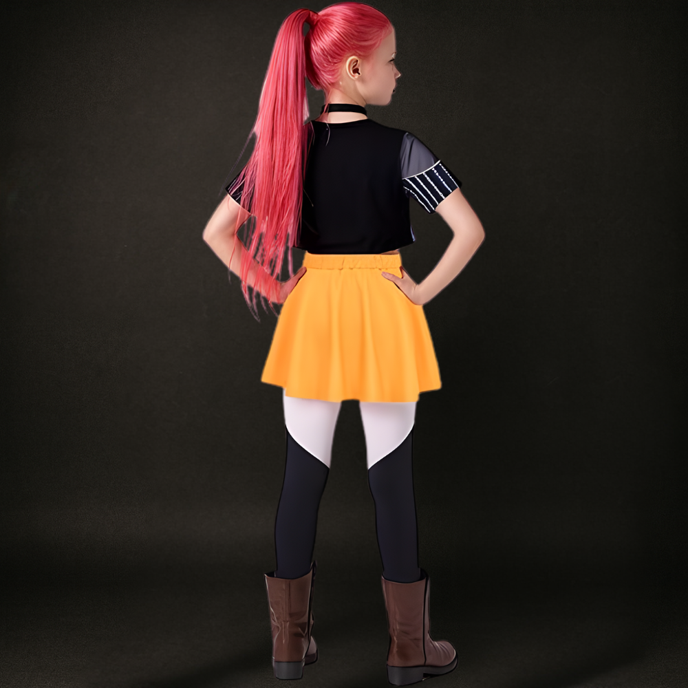 Costume Kpop Halloween pour enfants Robe de star de la pop Imprimé paillettes Tenue de scène pour performance