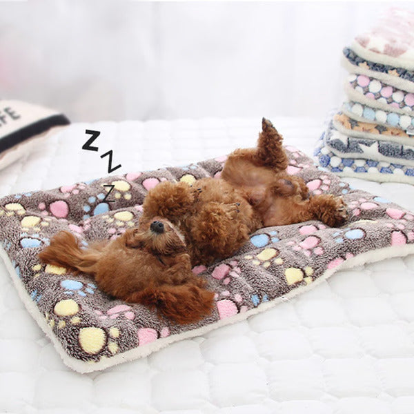 Coperta per cane in peluche lavabile cuscino per animali domestici