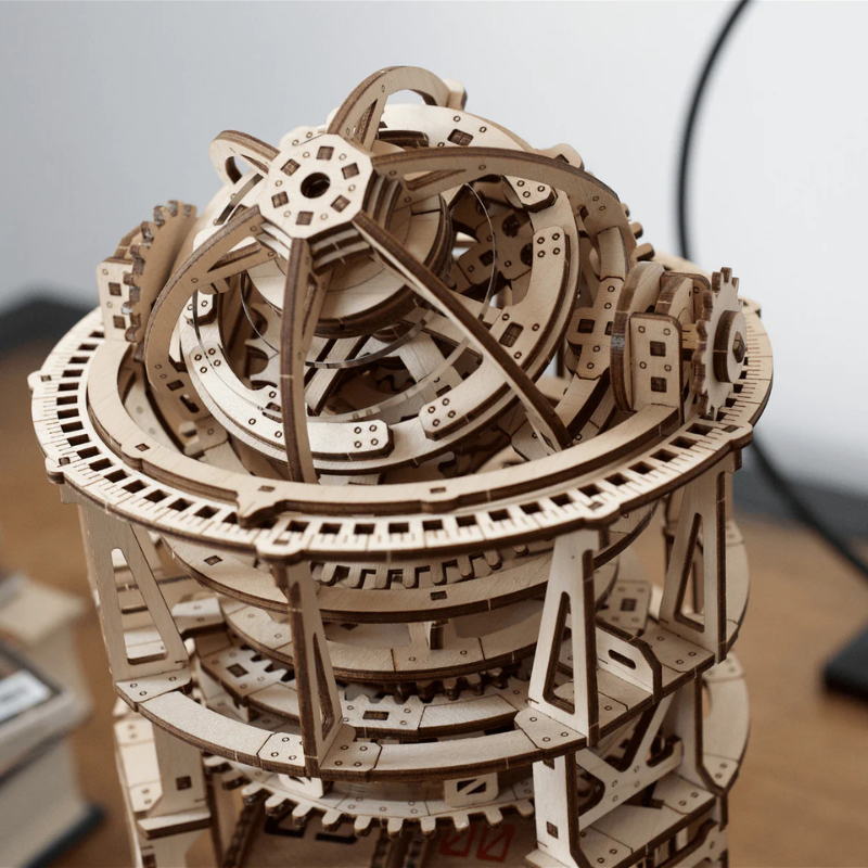 Wooden Clock Kit | 3D DIY Puzzle Timepiece for Desk