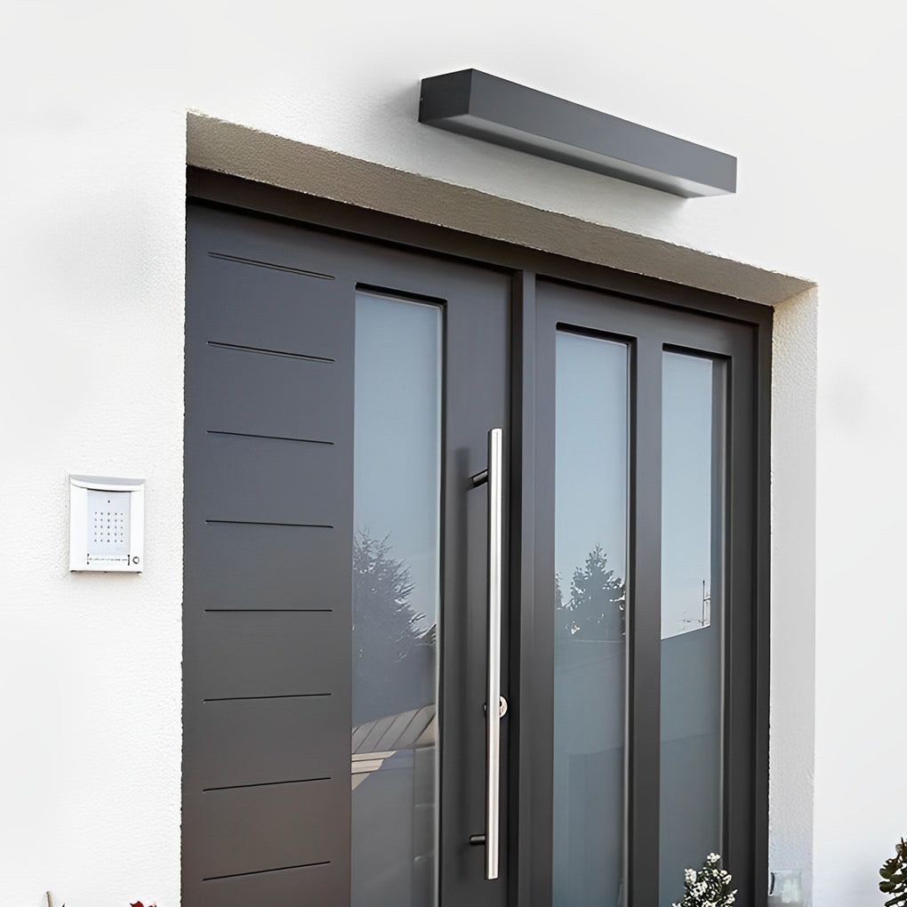 Wall Light Modern Black Waterproof Outdoor Lamp