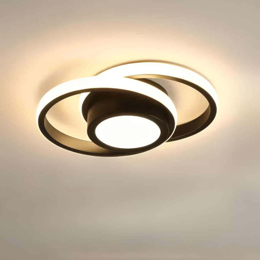 Lampada da soffitto moderna LED design in alluminio