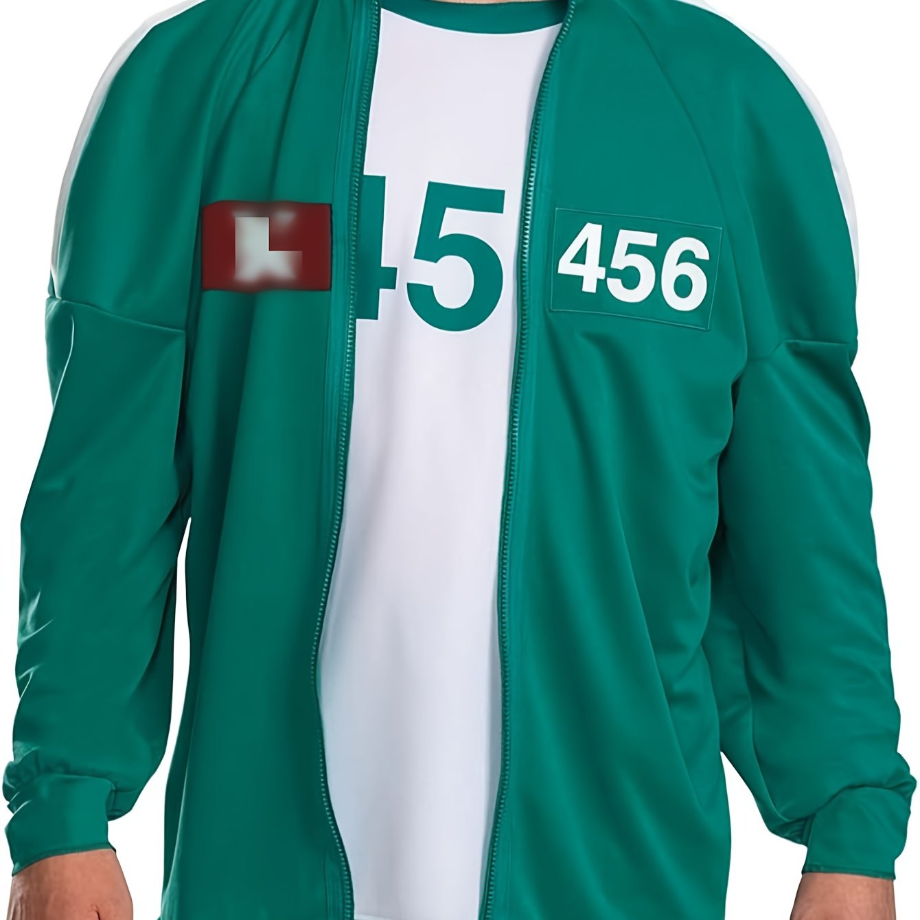 Men's Green Tracksuit Halloween Costume Tracksuit | Zip Up
