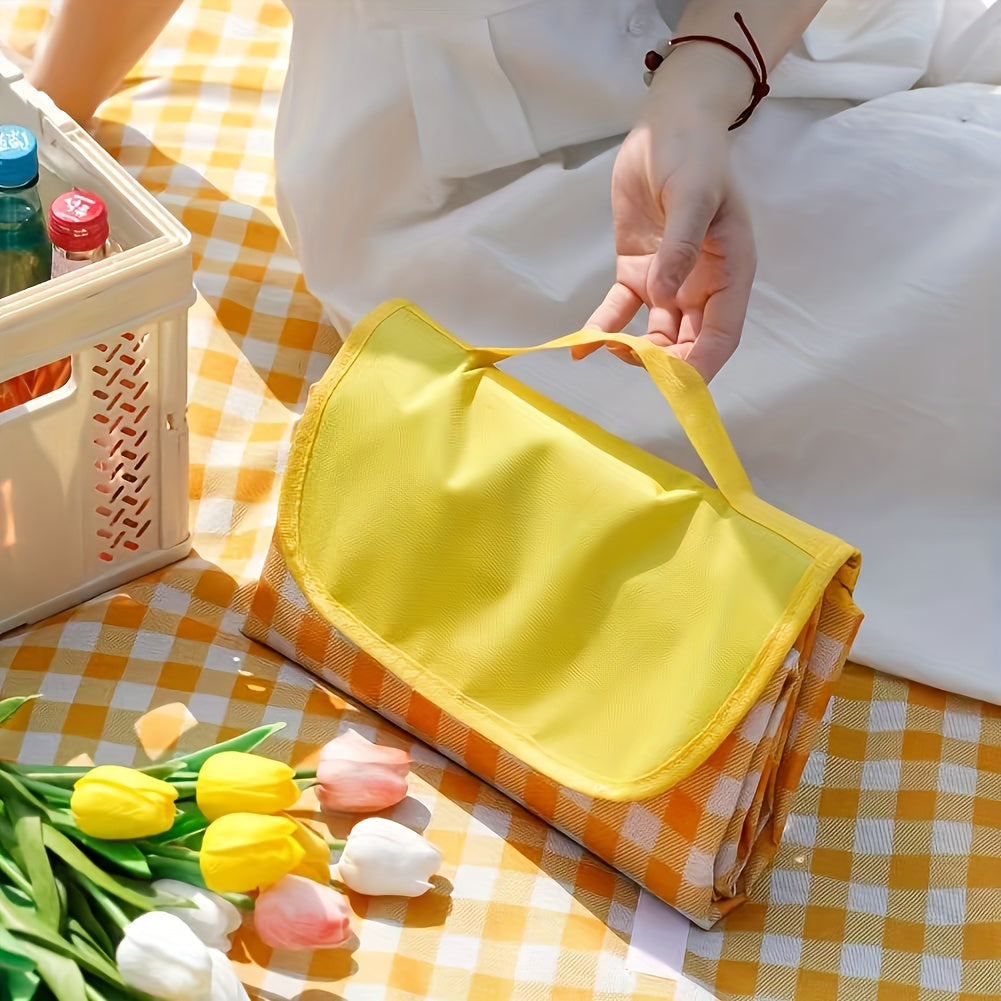 Manta de picnic impermeable y plegable para exteriores