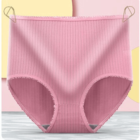 Auslaufsichere Baumwollslips Damenunterwäsche Set
