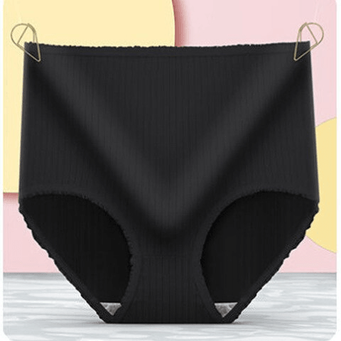 Auslaufsichere Baumwollslips Damenunterwäsche Set