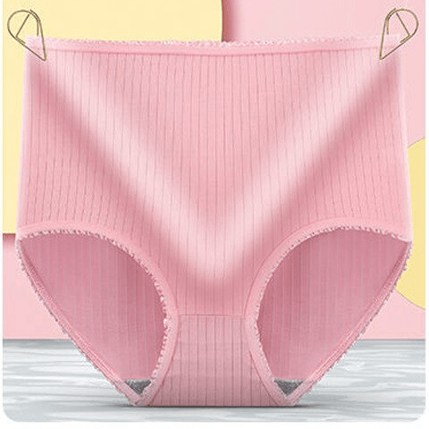 Auslaufsichere Baumwollslips Damenunterwäsche Set