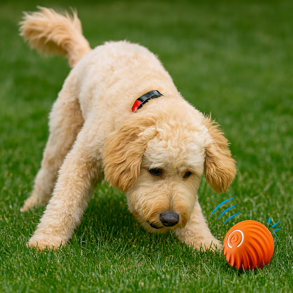 Jouet interactif intelligent balle pour chien