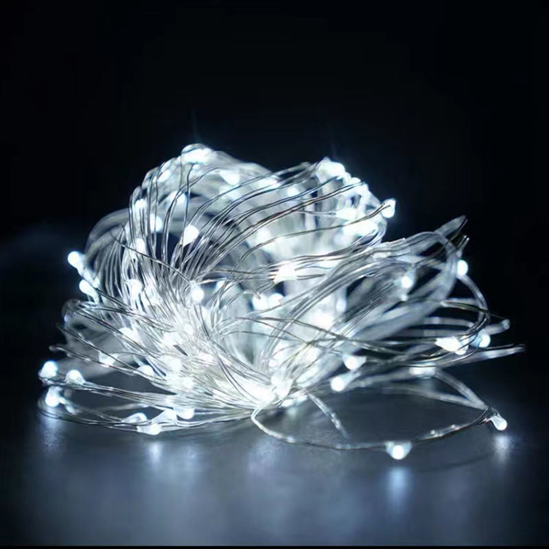 Luci a stringa Fairy a batteria bianco caldo