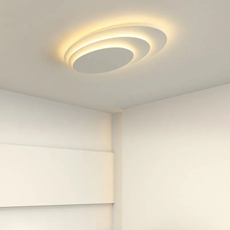 Lampada da soffitto moderna in acrilico bianco