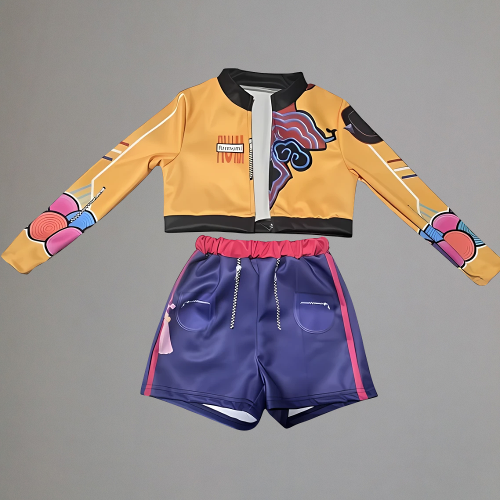 Kpop Hunter Halloween Costume Kids Cosplay Set