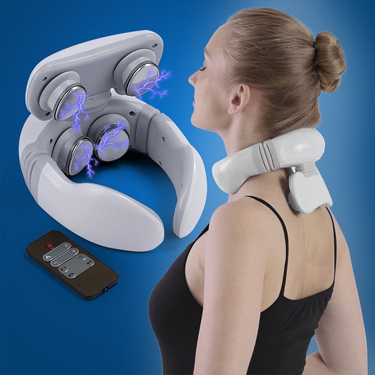Neck Massager with Heat and Remote Control