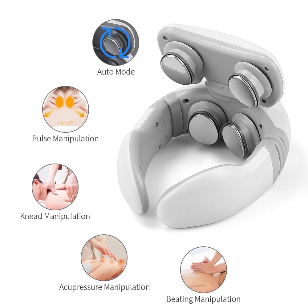 Neck Massager with Heat and Remote Control