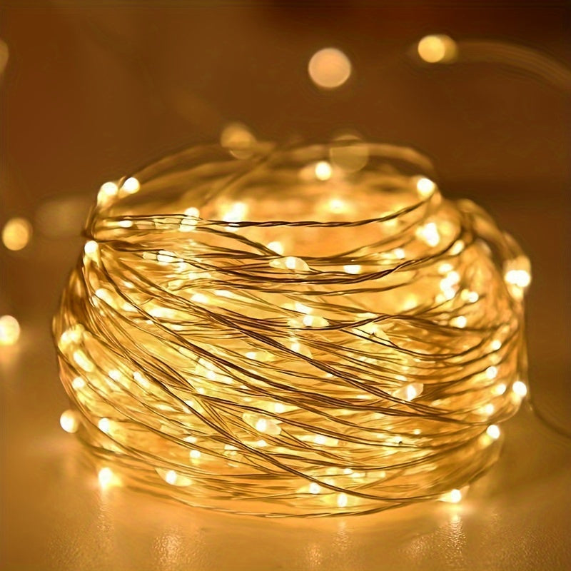 Luci a stringa Fairy a batteria bianco caldo
