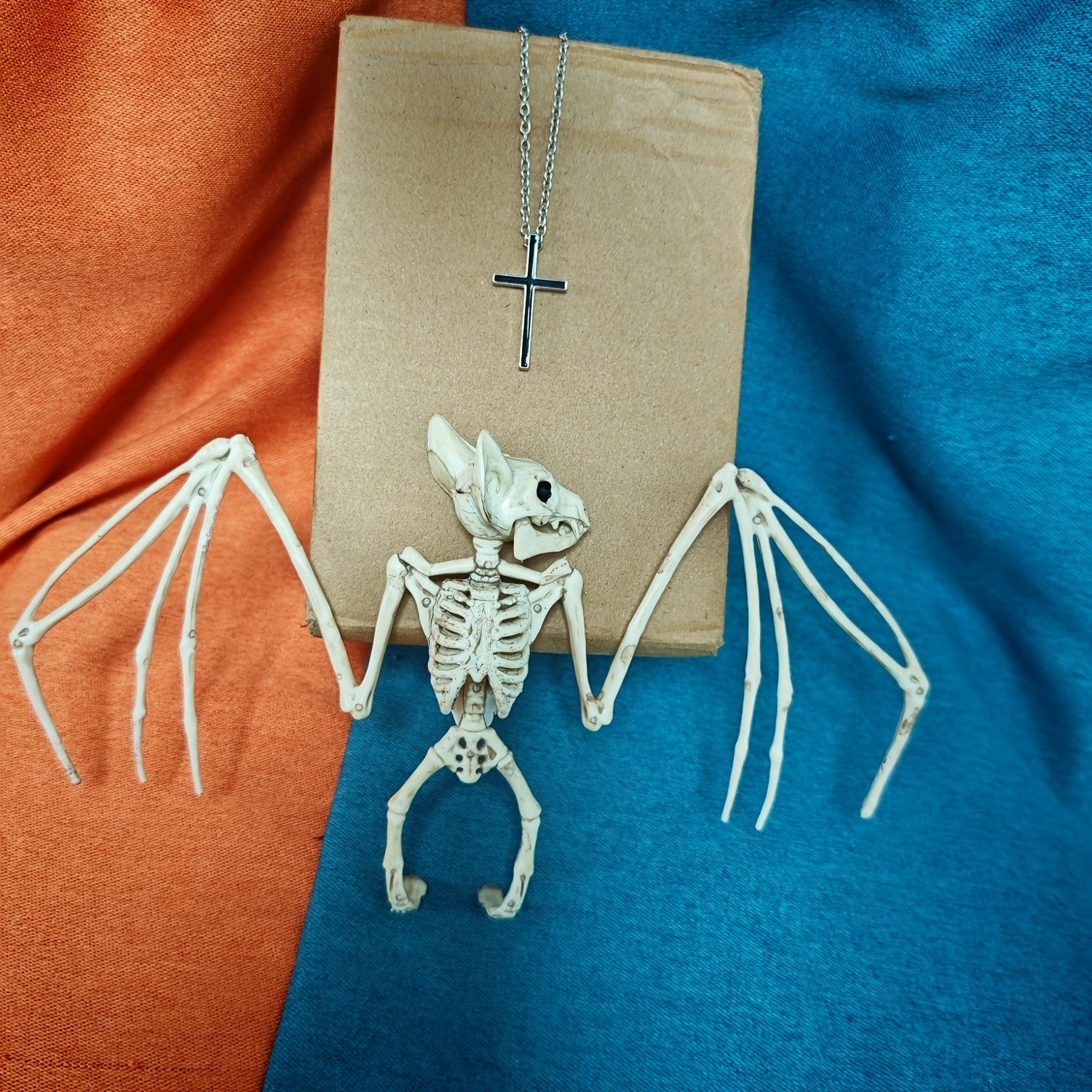 Wall Art Hanging Skeleton Bat Ornament