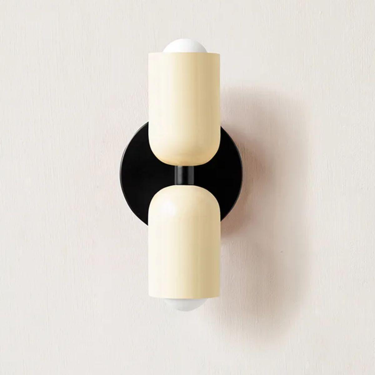 Wandlampen Moderne Glas Doppel-Schirm Lampe
