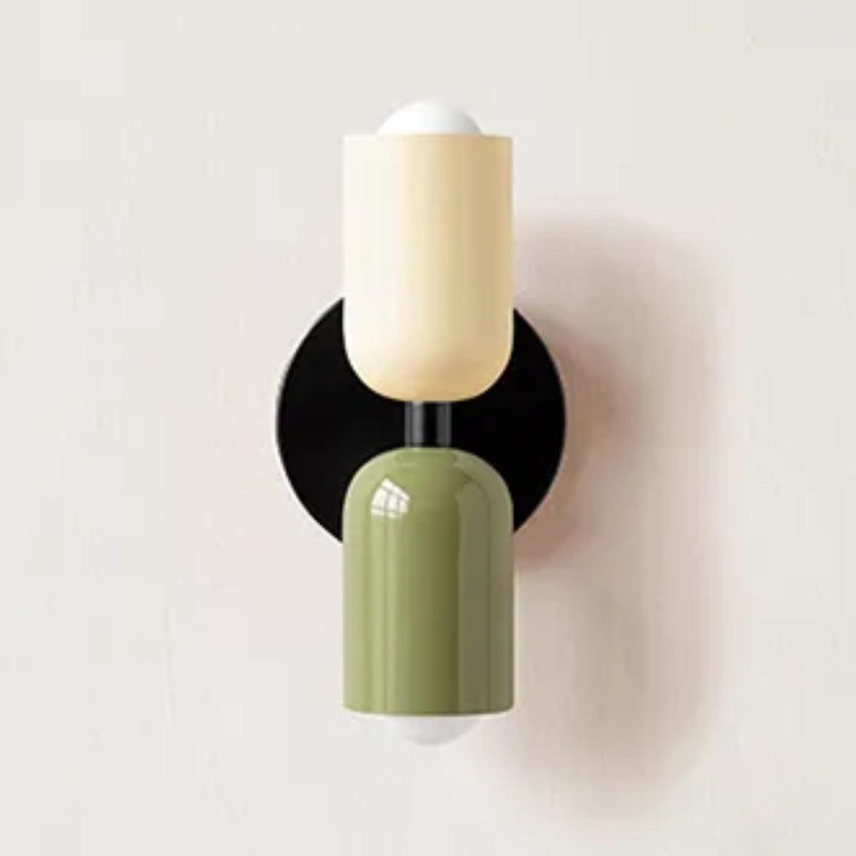 Wandlampen Moderne Glas Doppel-Schirm Lampe
