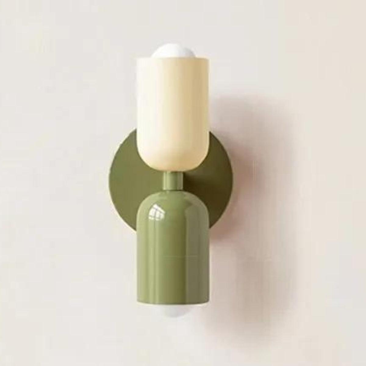 Wandlampen Moderne Glas Doppel-Schirm Lampe