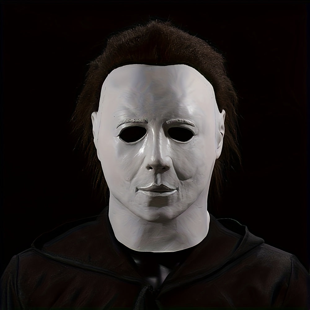 Men's Scary Halloween Mask Costume | Horror Movie Inspired Outfit
