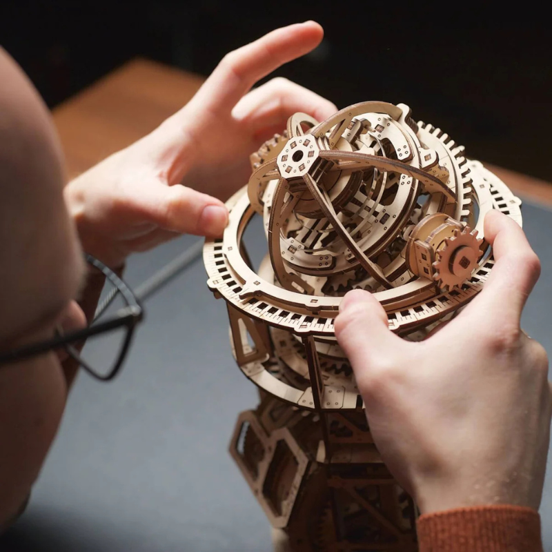 Wooden Clock Kit | 3D DIY Puzzle Timepiece for Desk