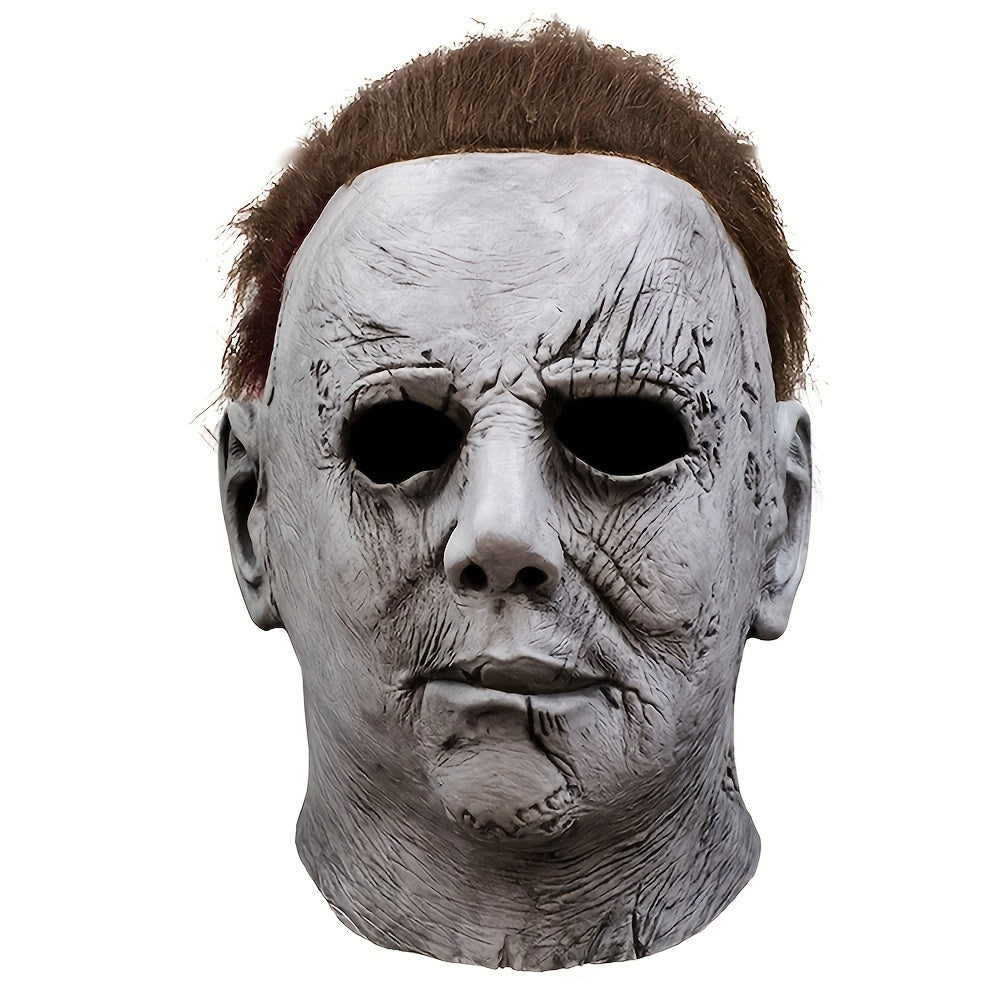 Men's Scary Horror Halloween Costume Mask | Full-Head Realistic