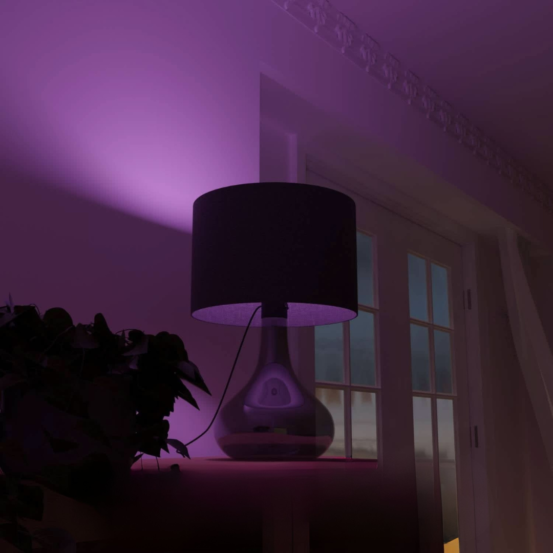 Bedside Lamps Modern Dual Bulb Metal Design