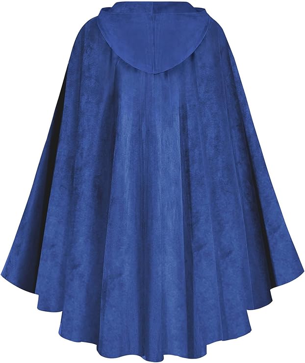 Capa de disfraz con capucha unisex para Halloween | Capa larga