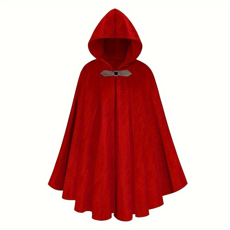 Capa de disfraz con capucha unisex para Halloween | Capa larga