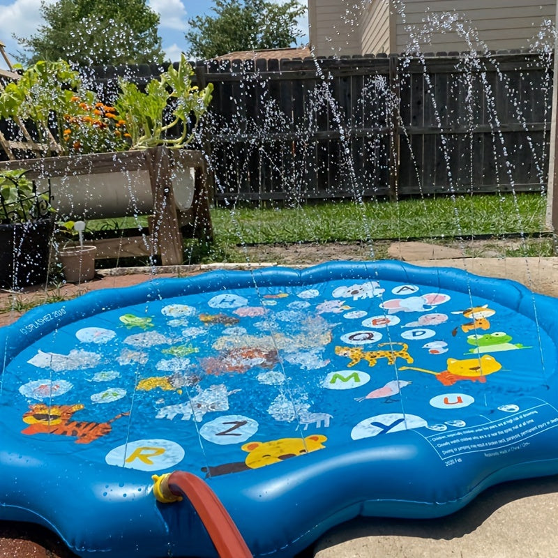 Kids Outdoor Swimming Pool PVC Rainbow Sprinkler