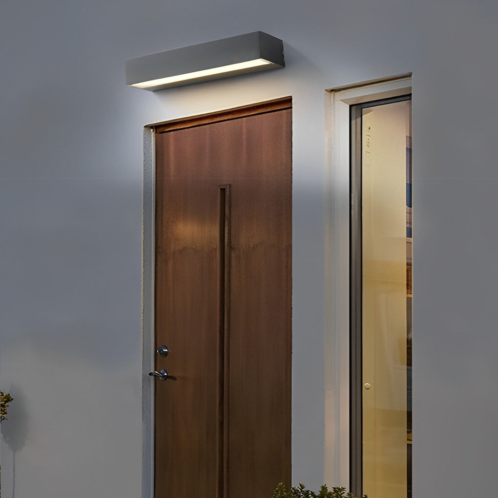 Wall Light Modern Black Waterproof Outdoor Lamp