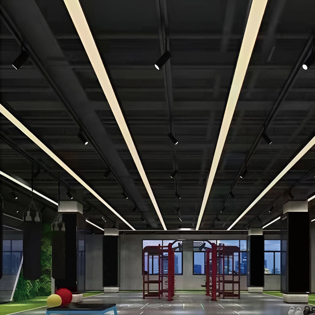 Deckenleuchte Modern Aluminium LED Pendelleuchte Streifen