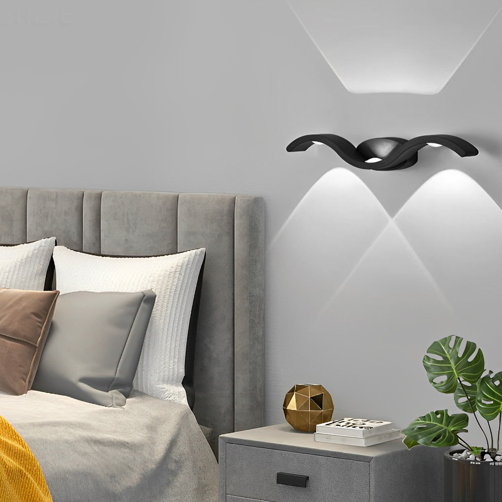 Wandlampe Modern Außen LED Auf Ab Lampe
